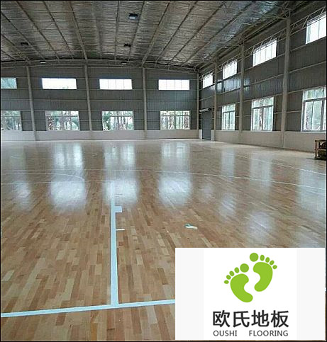 防火阻燃實木運(yùn)動木地板制作工藝